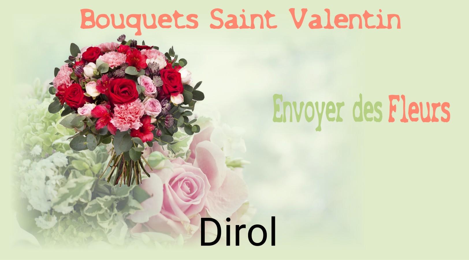 Roses de Saint-Valentin livrées à Dirol